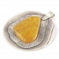 Amber and Sterling Silver Pendant 4