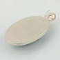 Serpentine and Sterling Silver Pendant 4