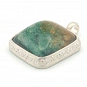 Fuchsite and Sterling Silver Pendant 3