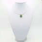 Fuchsite and Sterling Silver Pendant 7