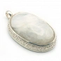 Blue Calcite Pendant set in Sterling Silver 925 1