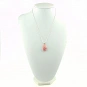 Rhodochrosite and Sterling Silver Pendant 5