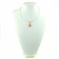 Rhodochrosite and Sterling Silver Pendant 6