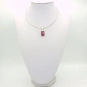 Ruby Pendant set in solid Sterling Silver 925 6