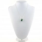 Malachite in Resin and Sterling Silver Pendant  6