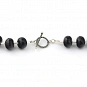 Black agate and sterling silver necklace 5