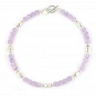 Amethyst and Sterling Silver Necklace 1