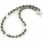 Green Garnet and Sterling Silver Necklace 2