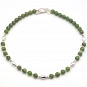 Jade Nephrite Necklace and Sterling Silver 925 1