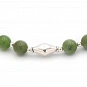 Jade Nephrite Necklace and Sterling Silver 925 2