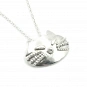 Sterling Silver 925 Chain Necklace with Kitten Pendant 1