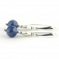 Lapis Lazuli Earrings and Sterling Silver 1