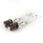 Smoky Quartz Earrings and Sterling Silver 50 millimeter (1.97 inch) length 3