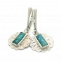 Amazonite Earrings set in Sterling Silver 925 4