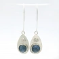 Sodalite Earrings and Sterling Silver 4