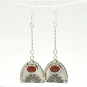 Red Jasper and Silver 925 Earrings 5