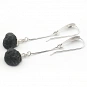 Agate Mini Geode Earrings set in Silver 925 4