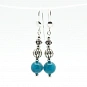 Blue Apatite and Sterling Silver Earrings 3