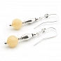 Yellow Calcite and Sterling Silver 925 Earrings 3
