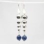 Sodalite and Sterling Silver 925 Earrings 4
