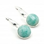 Amazonite and Silver 925 Earrings 1