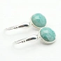 Amazonite and Silver 925 Earrings 2