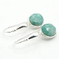 Amazonite and Silver 925 Earrings 1