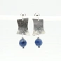 Sodalite and 925 Silver Earrings 4