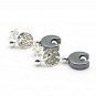 Hematite and 925 Silver Earrings 2