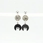 Hematite and 925 Silver Earrings 3