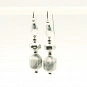 Howlite and Sterling Silver Earrings  4