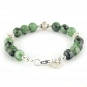 Zoisite and Sterling Silver 925 Bracelet 3
