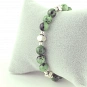 Zoisite and Sterling Silver 925 Bracelet 4