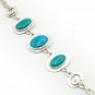 Turquoise and Sterling Silver 925 Bracelet 3