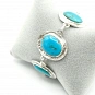 Turquoise and Sterling Silver 925 Bracelet 5